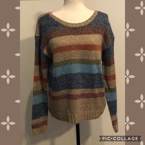 Liz Claiborne NWT Striped Sweater